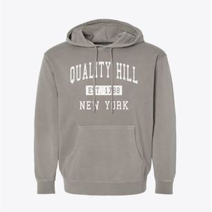 Quality Hill New York Classic Established Pigment-Dyed Hoodie