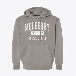 Mulberry Missouri Classic Established Pigment-Dyed Hoodie