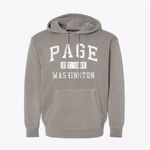 Page Washington Classic Established Pigment-Dyed Hoodie
