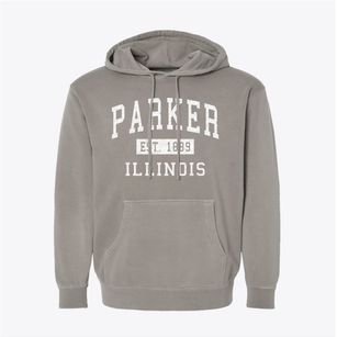 Parker Illinois Classic Established Pigment-Dyed Hoodie