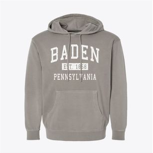 Baden Pennsylvania Classic Established Pigment-Dyed Hoodie