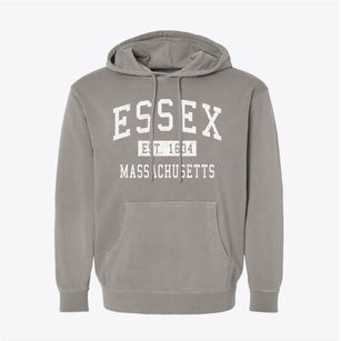 Essex Massachusetts Classic Established Pigment-Dyed Hoodie