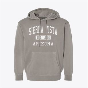 Sierra Vista Arizona Classic Established Pigment-Dyed Hoodie