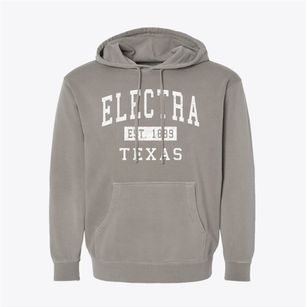 Electra Texas Classic Established Pigment-Dyed Hoodie