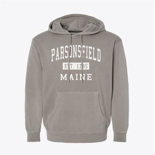 Parsonsfield Maine Classic Established Pigment-Dyed Hoodie