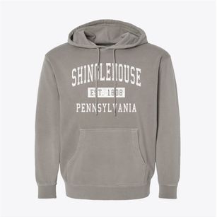 Shinglehouse Pennsylvania Classic Established Pigment-Dyed Hoodie