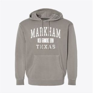 Markham Texas Classic Established Pigment-Dyed Hoodie