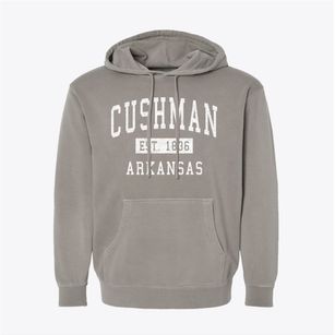 Cushman Arkansas Classic Established Pigment-Dyed Hoodie