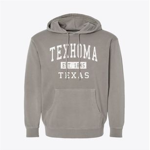 Texhoma Texas Classic Established Pigment-Dyed Hoodie