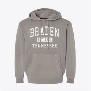 Braden Tennessee Classic Established Pigment-Dyed Hoodie