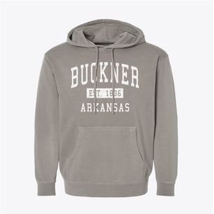 Buckner Arkansas Classic Established Pigment-Dyed Hoodie
