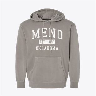 Meno Oklahoma Classic Established Pigment-Dyed Hoodie