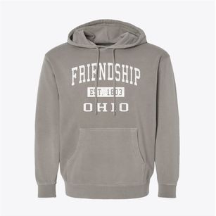 Friendship Ohio Classic Established Pigment-Dyed Hoodie