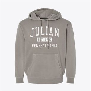 Julian Pennsylvania Classic Established Pigment-Dyed Hoodie