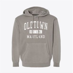 Oldtown Maryland Classic Established Pigment-Dyed Hoodie