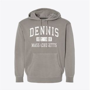 Dennis Massachusetts Classic Established Pigment-Dyed Hoodie