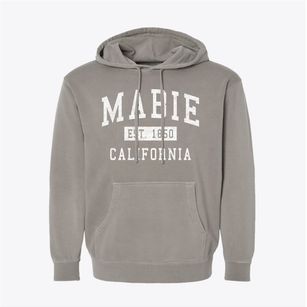 Mabie California Classic Established Pigment-Dyed Hoodie