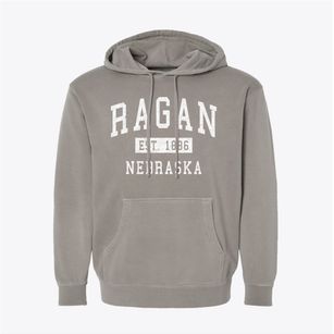 Ragan Nebraska Classic Established Pigment-Dyed Hoodie