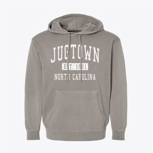 Jugtown North Carolina Classic Established Pigment-Dyed Hoodie