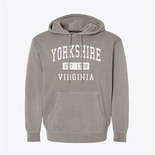 Yorkshire Virginia Classic Established Pigment-Dyed Hoodie