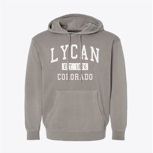 Lycan Colorado Classic Established Pigment-Dyed Hoodie