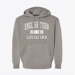 English Turn Louisiana Classic Established Pigment-Dyed Hoodie