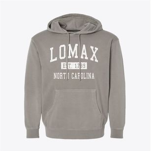 Lomax North Carolina Classic Established Pigment-Dyed Hoodie