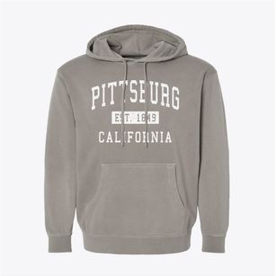 Pittsburg California Classic Established Pigment-Dyed Hoodie