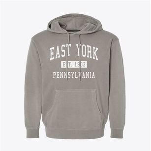 East York Pennsylvania Classic Established Pigment-Dyed Hoodie