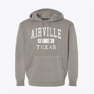 Airville Texas Classic Established Pigment-Dyed Hoodie