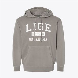 Lige Oklahoma Classic Established Pigment-Dyed Hoodie