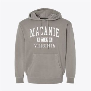 Macanie Virginia Classic Established Pigment-Dyed Hoodie