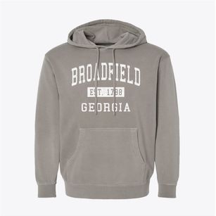 Broadfield Georgia Classic Established Pigment-Dyed Hoodie