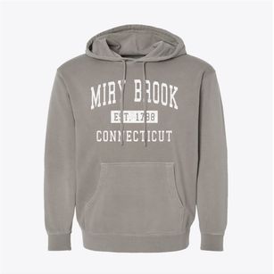 Miry Brook Connecticut Classic Established Pigment-Dyed Hoodie