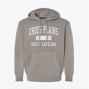 Cross Plains South Carolina Classic Established Pigment-Dyed Hoodie