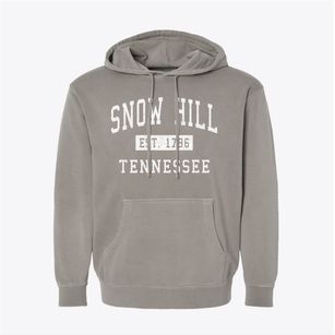 Snow Hill Tennessee Classic Established Pigment-Dyed Hoodie