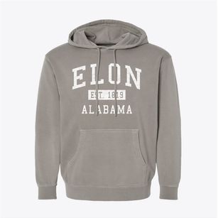Elon Alabama Classic Established Pigment-Dyed Hoodie
