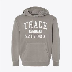 Trace West Virginia Classic Established Pigment-Dyed Hoodie