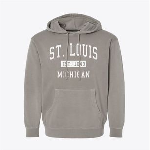 St. Louis Michigan Classic Established Pigment-Dyed Hoodie