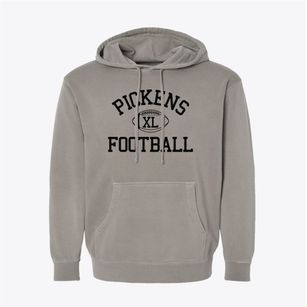 Pickens School Classic Football Pigment-Dyed Hoodie