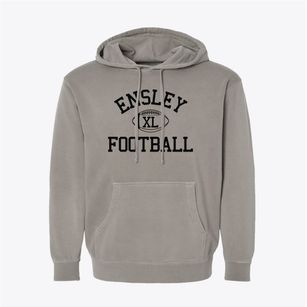 Ensley High School Classic Football Pigment-Dyed Hoodie