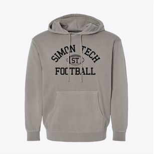 Simon Tech Classic Football Pigment-Dyed Hoodie