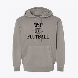 Sterk School For The Deaf Classic Football Pigment-Dyed Hoodie