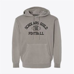Scholars Guild Academy Classic Football Pigment-Dyed Hoodie