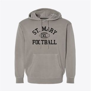 Saint Mary On The Hill School Classic Football Pigment-Dyed Hoodie