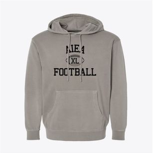 Aiea High School Classic Football Pigment-Dyed Hoodie