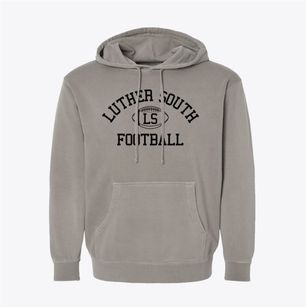 Luther High School South Classic Football Pigment-Dyed Hoodie