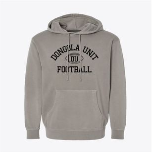 Dongola Unit School Classic Football Pigment-Dyed Hoodie