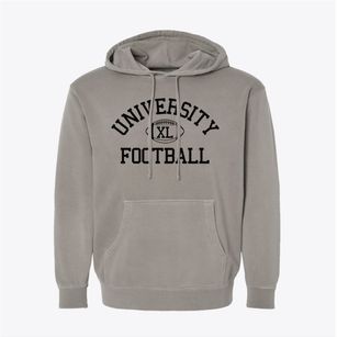 University High School Classic Football Pigment-Dyed Hoodie
