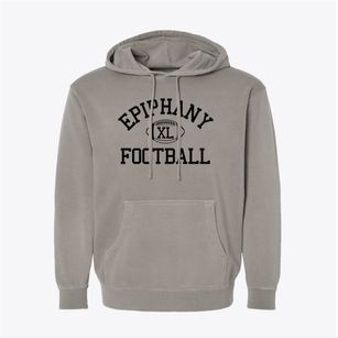 Epiphany Grade School Classic Football Pigment-Dyed Hoodie
